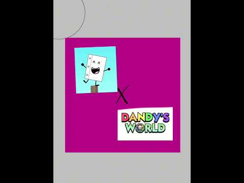 PAPER as a DANDYS WORLD character! #inanimateinsanityii #paper #dandysworld #shorts