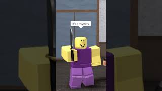 a roblox murder mystery.. 🤔🔪🤷‍♂️