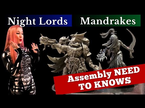 Night Lords & Mandrakes Assembly Need To Knows!