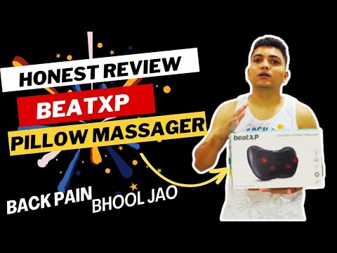 BeatXP Deep Heal Pillow Shiatsu Massager Unboxing | BeatXP Pillow Massager Review|Best Back Massager