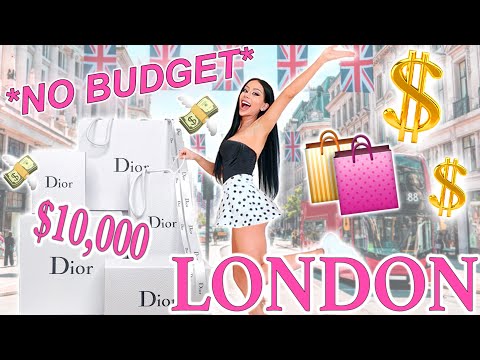 No Budget Shopping Spree: LONDON!