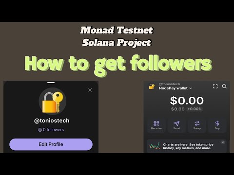 Phantom Wallet Update: Get Ready for Monad Testnet! ($225M Funding) | How to get followers  phantom