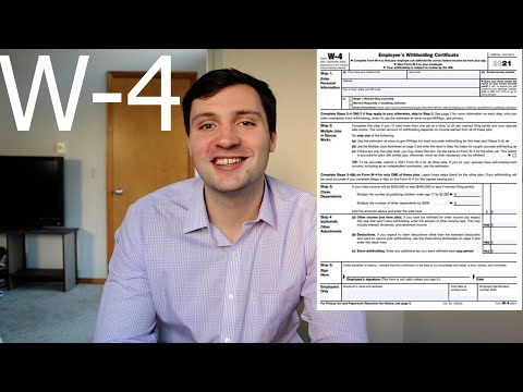 How to fill out Form W-4