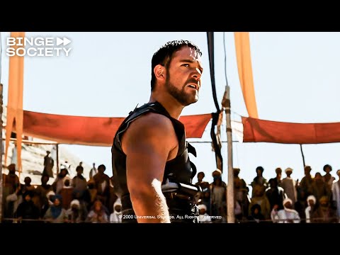 Gladiator (2000): "Are you not entertained?" Scene