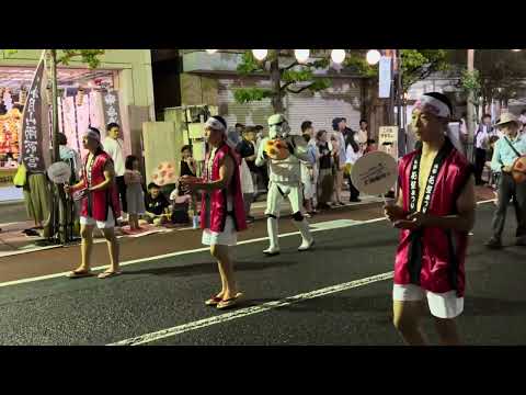 A Stormtrooper on vacation in Yamagata (dancing with dancers in Yamagata Hanagasa Festival 2024)