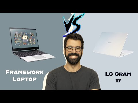 Framework Laptop VS LG Gram 17 (Sustainability VS Portability)