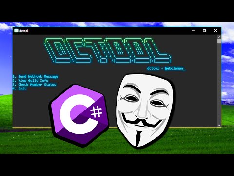 How To Make Discord MULTI-TOOL in C#!