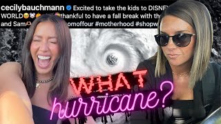 CECILY BAUCHMANN GOES TO DISNEY AS HURRICANE MILTON APPROACHES FLORIDA