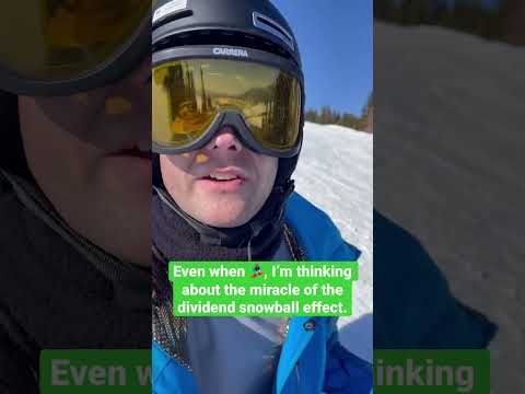 Today I Am The DIVIDEND SNOWBALL Effect! 🏂 #dividend #dividendsnowball #dividendstocks