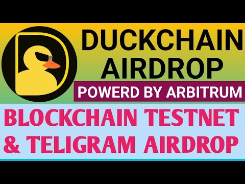 Duck Chain Airdrop Full Guide | Duckchain Testnet Airdrop - One Airdrop Duble Coin 👛 Duck 🦆 & Star ⭐