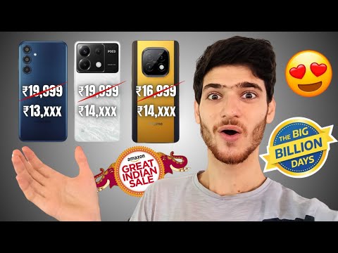 Best Smartphone Deals Under ₹15,000 in Amazon & Flipkart Sale ! 🔥