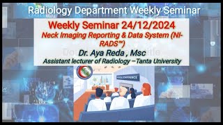 Neck Imaging Reporting & Data System (NIRADS)