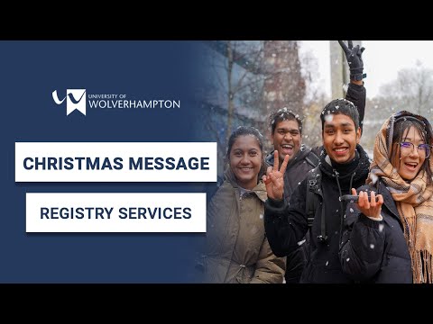 Merry Christmas from Registry Services