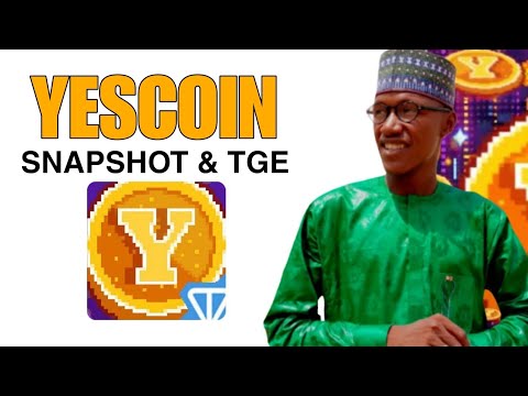 YESCOIN SNAPSHOT & TGE  |  YESCOIN LISTING DATE