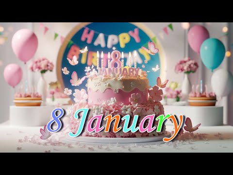 8 January Happy birthday to you songs   #Happybirthday #Happybirthdaytoyou