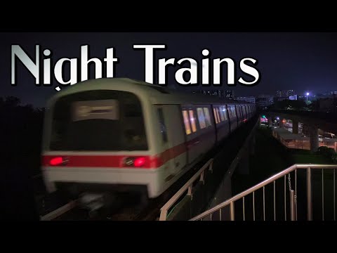 MRT Trains at Night | New Year's Special