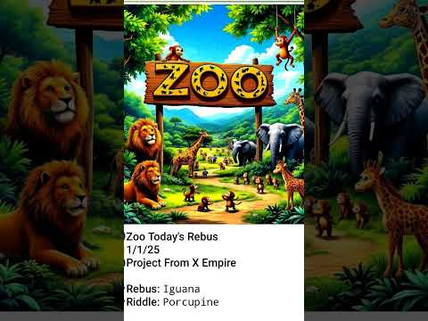 Zoo Today's Rebus/Ridlle 1/1/25😀 #xempire #zoo #airdrop #combo