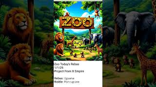 Zoo Today's Rebus/Ridlle 1/1/25😀 #xempire #zoo #airdrop #combo