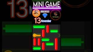 13th November Puzzle Game Trick, Hamster Kombat Easy steps #hamsterkombat #puzzle #blockchaingames