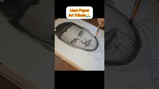 Liam Payne Art Tribute #shorts