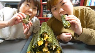 【恵方巻】母直伝、嫁実家で作るお出汁香る恵方巻