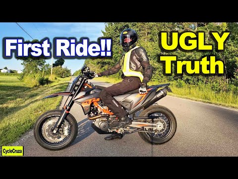 First Ride - New 2024 KTM 690 SMC R Review Best Mods - UGLY Truth