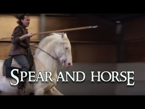 How many ways can you carry a spear on horseback? (and an experiment!)