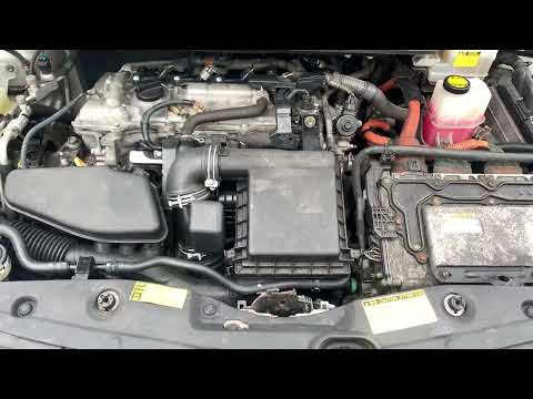 3rd gen 2010 Toyota Prius with a new fully rebuilt motor, first start.