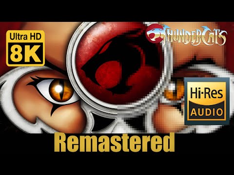 Thundercats opening 8K 2.0 (Remastered with Neural Network AI)