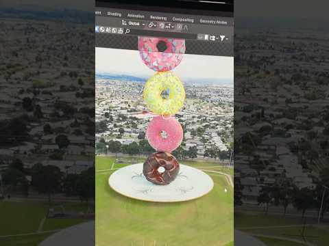 Blender Donut 🍩VFX Tutorial || Blender VFX TUTORIAL #blender #tutorial #vfx