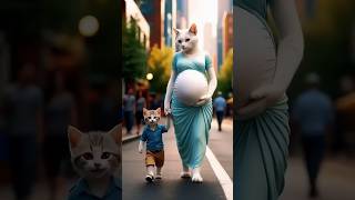 Story of pregnant cat;! #ytshorts #catlovers #shortsfeed  #shortyz #yttrending