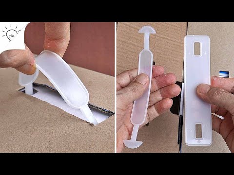 5 Ideas With Plastic Handles For Boxes | Thaitrick