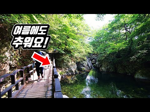 Korea's Coolest Valley Trekking Course in Summer