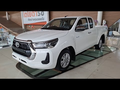 ตัวเตี้ยหน้าเดิมยังมีอยู่!! พาชม 2024 Toyota Hilux Revo Z-Edition C-Cab 2.4 Mid AT สีขาว E4 7.53ส.