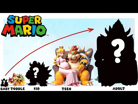 SUPER MARIO | Growing up - Life After | Cartoon Wow