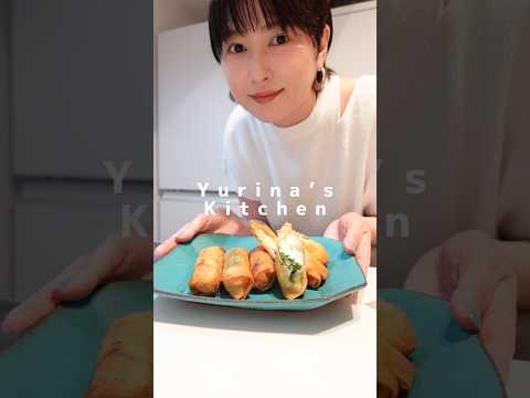 【簡単レシピ】春巻きの変わり種レシピ2選🍳 #shorts