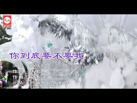 你到底要不要我 - 杨庆 2024 新专辑 Vol 13 选曲