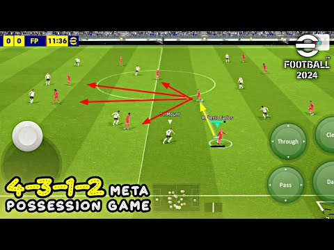 Dynamic Possession Game × 4-3-1-2 Formation is a New Meta in eFootball 2024 Mobile