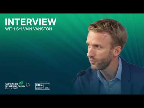 Interview with Sylvain Vanston, MSCI | Sustainable Investment Forum Europe 2023