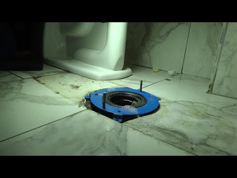 TOILET LEAKING ON FLOOR ODD FIND