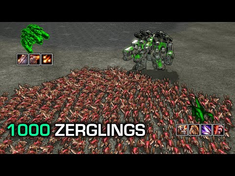 1 Odin vs 1000 Zerglings, you know how this goes