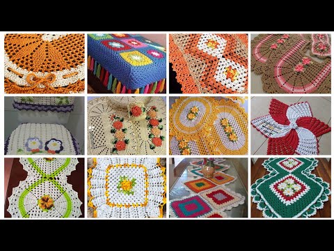 Ideas excepcionales de patrones de crochet nuevos y hechos a mano para la decoración del hogar