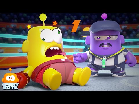 Sportbots - Cute Funny Cartoon Videos for Kindergarten Kids