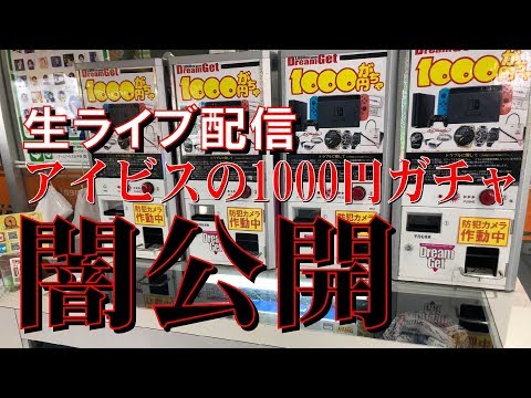 アイビスの闇1000円ガチャ総リセット！中身・当たり券全公開‼