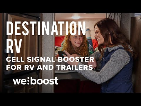 Destination RV Cell Signal Boosters for Fifth Wheels, Toy Haulers, Trailers and RVs | weBoost