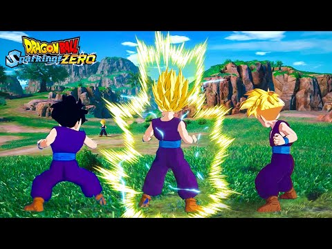 DRAGON BALL: Sparking! ZERO - New SSJ2 Gohan (All Forms) Gameplay Complete Moveset