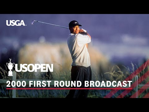 2000 U.S. Open (Round 1): Tiger Woods Kicks Things Off at Pebble Beach | Full Broadcast