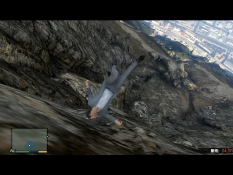 【GTA５オンライン】主人公をひたすら崖から落としてみた【IT社長】実況＃39