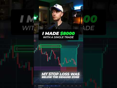 I Made Over $8,000 In ONE Trade! 📈 #trading #tradingstrategy