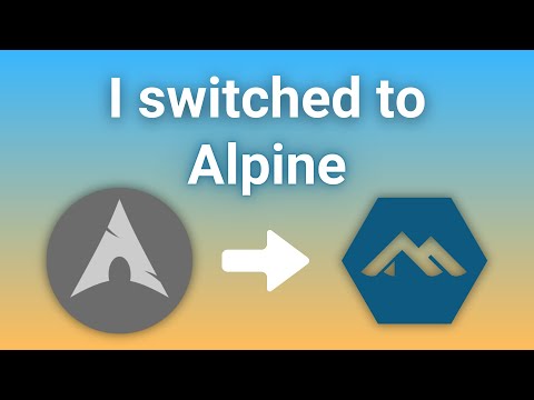 I Switched To Alpine Linux, On The Desktop...